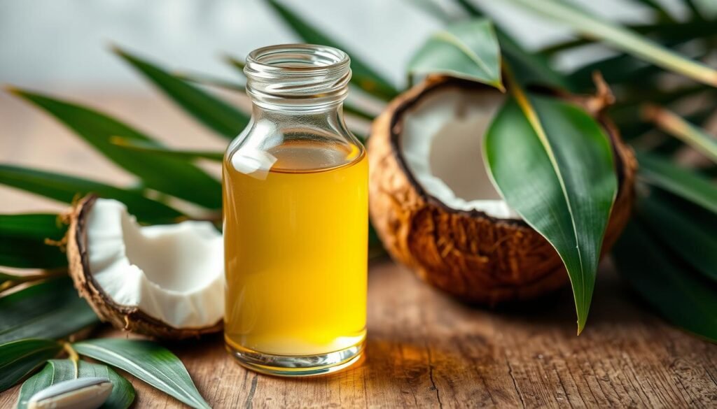 زيت جوز الهند لتقوية الشعر وتكثيفه