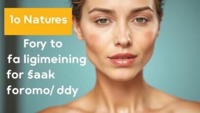 طرق طبيعية لتفتيح المناطق الداكنة في الجسم