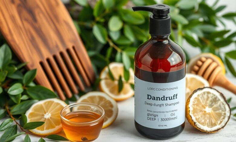 كيفية التخلص من قشرة الشعر بطرق طبيعية