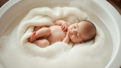 كيفية تحميم المولود الجديد لأول مرة