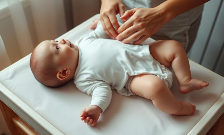كيفية تغيير حفاضات المولود بطريقة صحيحة