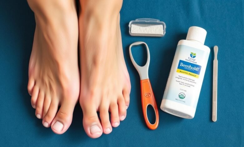 نصائح للعناية بالقدمين وتجنب التشققات