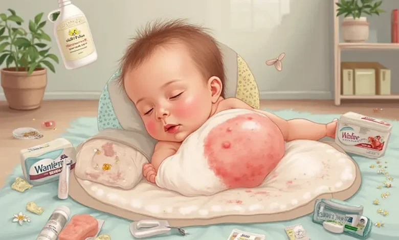 علاج التهاب الحفاضات في المنزل