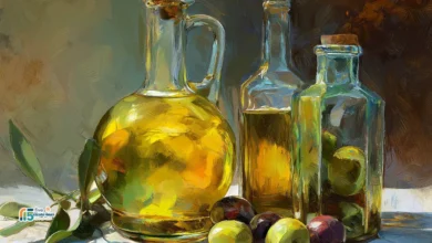 تدليك منطقة العجان بزيت الزيتون